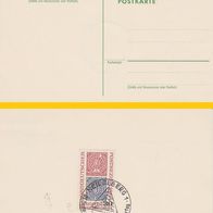1968 Sonderpostkarte 69. Deutscher Wandertag Heidelberg