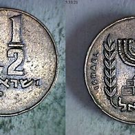 Israel 1/2 Sheqel 1963/5723 (0957)