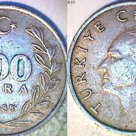 Türkei 100 Lira 1988 (0970)