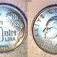 Türkei 25.000 Lira 1998 (0971)