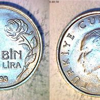 Türkei 25.000 Lira 1998 (0972)