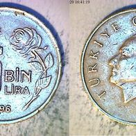 Türkei 25.000 Lira 1996 (0973)