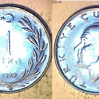 Türkei 1 Lira 1979 (0977)