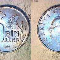 Türkei 10.000 Lira 1995 (0980)