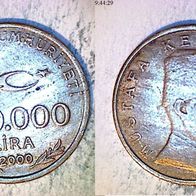 Türkei 100.000 Lira 2000 (0992)