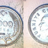 Türkei 1.000 Lira 1993 (0993)