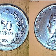 Türkei 50 Kurus 1971 (0994)