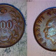 Türkei 500 Lira 1990 (0998)
