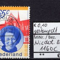 Niederlande 1980 Thronbesteigung von Königin Beatrix MiNr. 1160 C gestempelt -2-