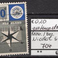 Niederlande 1957 Europa MiNr. 704 gestempelt -1-