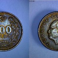 Türkei 100 Lira 1989 (1010)