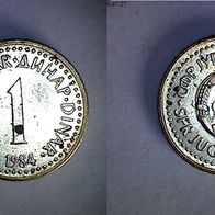 Jugoslawien 1 Dinar 1984 (1094)