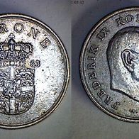 Dänemark 1 Krone 1963 (1103)