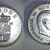 Dänemark 1 Krone 1963 (1106)