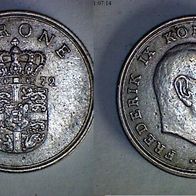 Dänemark 1 Krone 1972 (1109)