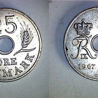 Dänemark 25 Öre 1967 (1115)