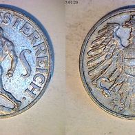 Österreich 1 Schilling 1947 (1185)