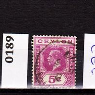 Ceylon (Asien) Mi. Nr. 95 + 189 + 233 o <