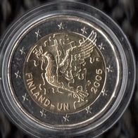 Finnland2 Euro Münze 2005 Friedenstaube