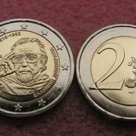 Griechenland 2 Euro Münze 2019 Manolis Andronikos