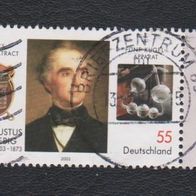 BRD Sondermarke " Justus Freiherr von Liebig " Michelnr. 2337 o mit Rand Rechts