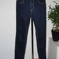 NEU Damen Skinny Jeans "K & H" Gr. S dark blue Stretch Röhren slim Cotton W&S