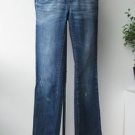 NEU: Tom Tailor Jeans Gr. W26 L34 skinny fit blau blue used look Damen Stretch