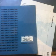 Marantz CD-74 und CD-84 Bedienungsanleitung, Datenblatt und Schaltplan (!)