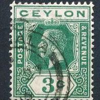 Ceylon (Asien) Mi. Nr. 167a König Georg VI. o <