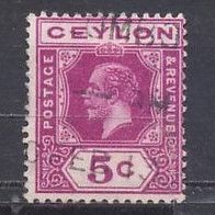 Ceylon (Asien) Mi. Nr. 168 König Georg VI. o <