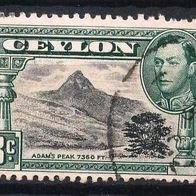 Ceylon (Asien) Mi. Nr. 231 G Adams Peak o <