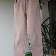 Damen Jeans "Armani" Gr. 29 Inch rose rosa Baumwolle Hose Denim regular fit