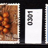 Ceylon (Asien) Mi. Nr. 260 + 299 + 301 + 303 o <