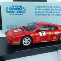 Ferrari 348 Challenge 93' Masselli – La Mini Miniera 9311 – 1/43 – Neuf En Boîte