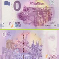 0 Euro Schein Musée d`Arromanches UEAG 2017-1 selten Nr 13391