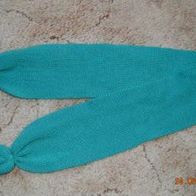 türkiser Schal für Babys und Kleinkinder