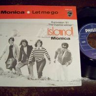 Island -7" Monica (Eurovision Song Contest ´81 Winner Cyprus, diff. Cover) -mint !!!
