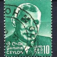 Ceylon (Asien) Mi. Nr. 372 (1) S. Senanayake, Premierminister o <