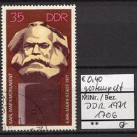 DDR 1971 Einweihung des Karl-Marx-Monuments MiNr. 1706 gestempelt -1-