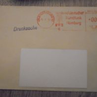 Beleg FS 6 Pfennig Nordwestdeutscher Rundfunk Hamburg 1952