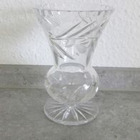Vase / Blumenvase aus Bleikristall - 15 cm hoch TOPzustand !