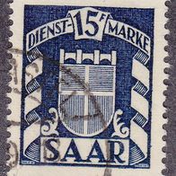 Saargebiet Dienstmarke 40 O #017747