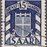 Saargebiet Dienstmarke 40 O #017752