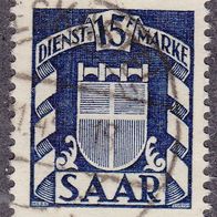 Saargebiet Dienstmarke 40 O #017754