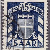 Saargebiet Dienstmarke 40 O #017758