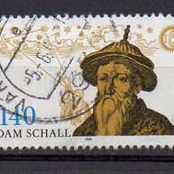 Bund BRD 1992, Mi. Nr. 1607, Geburtstag Schall von Bell, gestempelt #10091