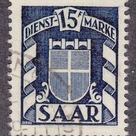 Saargebiet Dienstmarke 40 O #017699