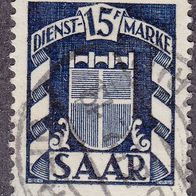 Saargebiet Dienstmarke 40 O #017700