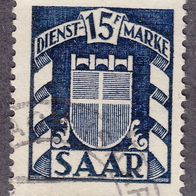 Saargebiet Dienstmarke 40 O #017704