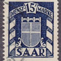 Saargebiet Dienstmarke 40 O #017708